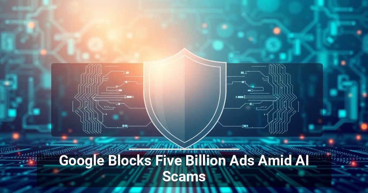 Google Blocks AI Scam Ads
